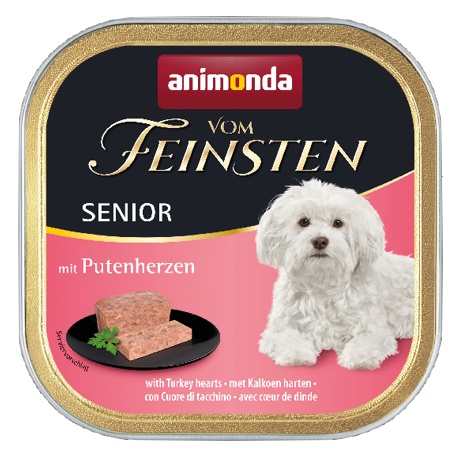 Animonda Vom Feinsten Senior smak serca indyka 150g