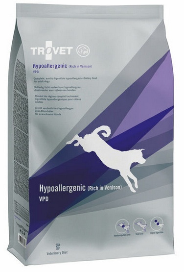 Trovet VPD Hypoallergenic Venision 3 kg