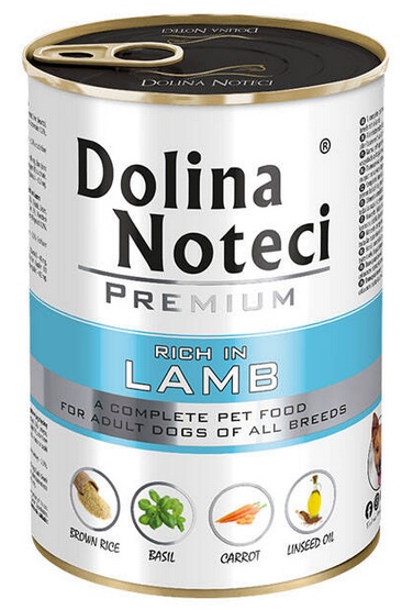 Dolina Noteci PREMIUM bogata w jagnięcinę 400g