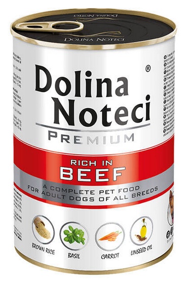 Dolina Noteci PREMIUM bogata w wołowinę 400g