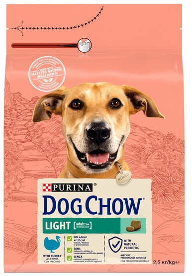 Purina Dog Chow Light Turkey 2,5 kg
