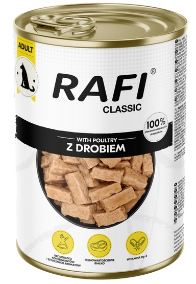 Rafi Classic z Drobiem w Sosie 1240g