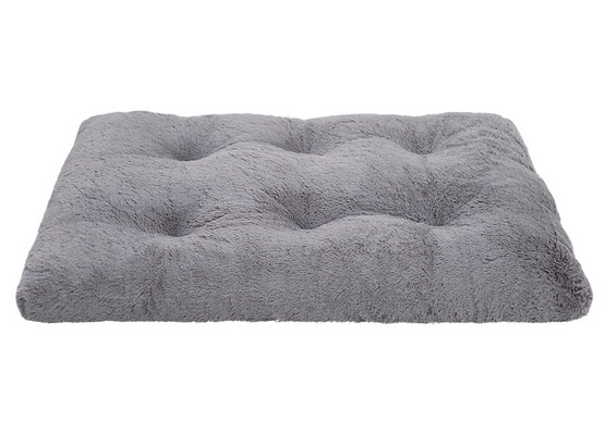 Mimikoko MIMIKO Pets Legowisko Shaggy prostokątne XXL 115x75cm szare