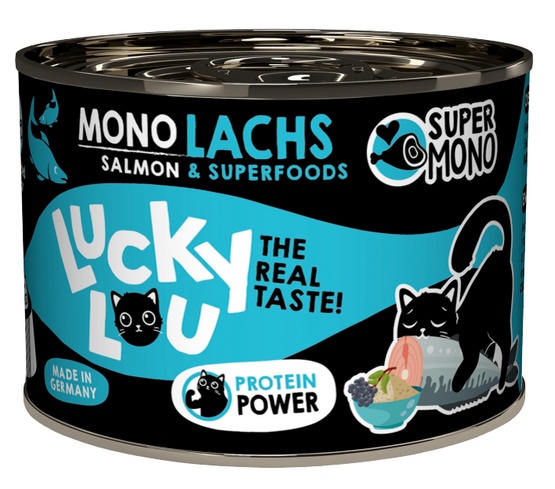 Lucky Lou SuperMono Łosoś puszka 190g