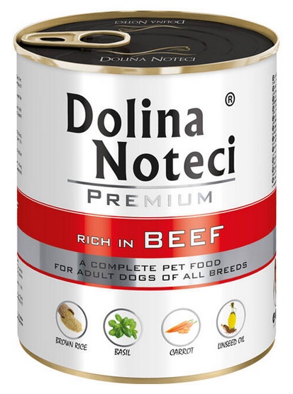 Dolina Noteci Premium Pies Wołowina puszka 800g 5900842012443