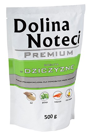 Dolina Noteci PREMIUM bogata w dziczyznę 10 x 500g