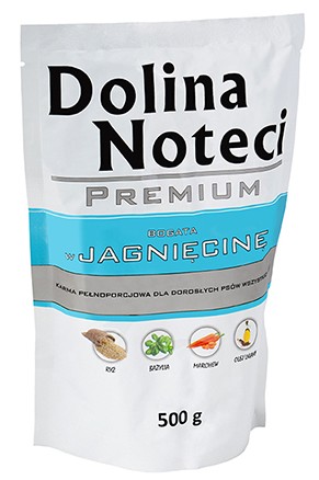 Dolina Noteci PREMIUM bogata w jagnięcinę 500g