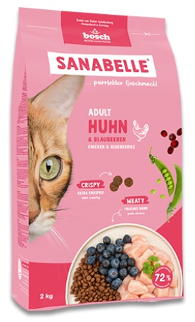 BOSCH Sanabelle Adult Kurczak i jagody - sucha karma dla kota - 2kg