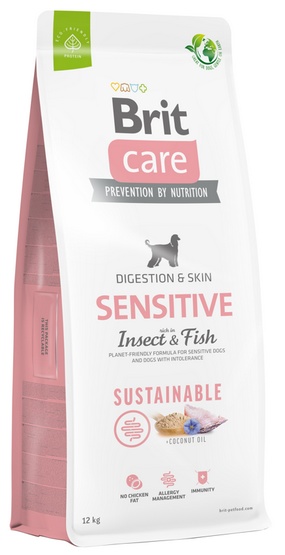 BRIT CARE Sustainable Sensitive Insect & Fish 12kg
