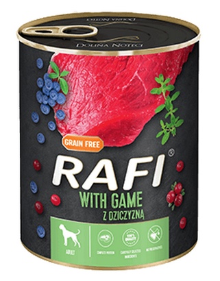 Dolina Noteci Rafi z dziczyzną 800g 41872-uniw