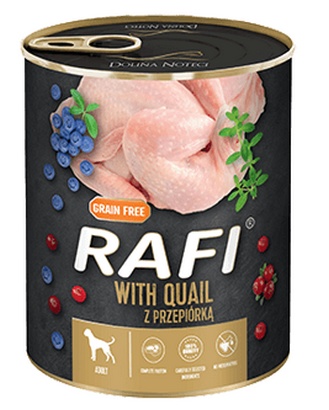 Dolina Noteci Rafi z przepiórką 800g 41873-uniw