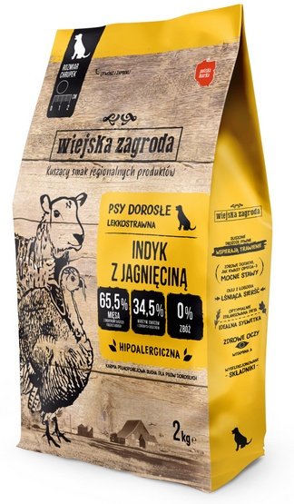 Indyk Jagnięcina 2kg ROZ. M