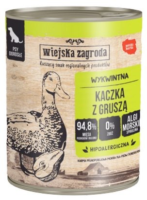 Wiejska Zagroda Kaczka z gruszką 800g