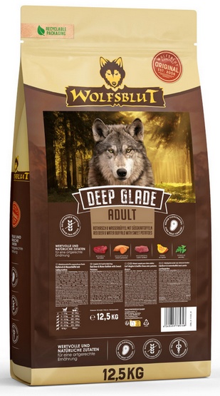 Wolfsblut Dog Deep Glade jeleń i bawół 12,5kg