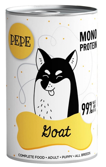 PAKA ZWIERZAKA Paka Zwierzaka Pepe Mokra Karma Dla Psa Jeleń 100 % 410 g