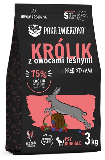 Paka Zwierzaka Seventh Heaven Królik z owocami leśnymi S 3 kg