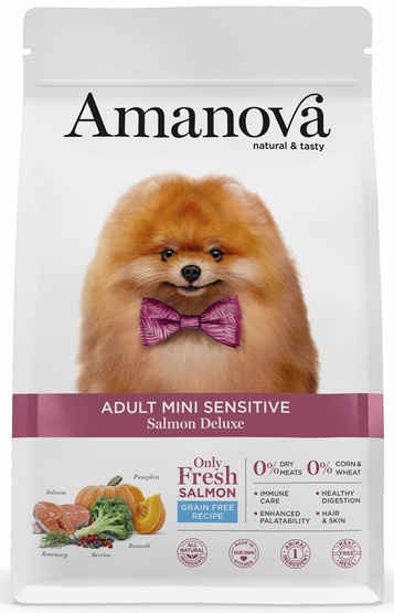 Amanova  Adult Mini Sensitive Salmon  2kg