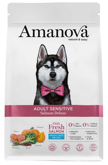 Amanova  Adult Sensitive Salmon Deluxe 2kg