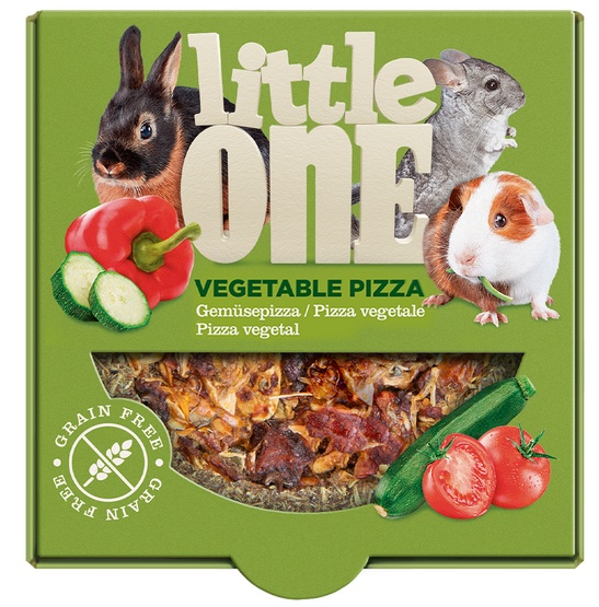 Little One Warzywna Pizza 55g przysmak dla gryzoni i królików