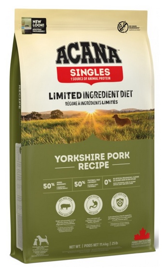 Acana Singles Yorkshire Pork 11,4 kg