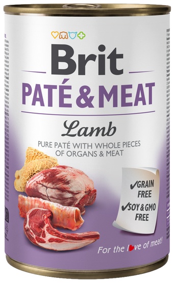 Brit PATE & MEAT LAMB 400g 104-100861