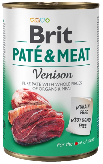 Brit PATE & MEAT VENISON 400g 104-100866