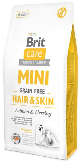 Brit Care Mini Hair&Skin 2 kg Salmon&Herring