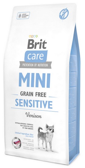 Brit CARE Mini Grain-Free Sensitive 400g 110-170777