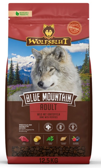 Wolfblut Blue Mountain dziczyzna i owoce leśne 12,5kg