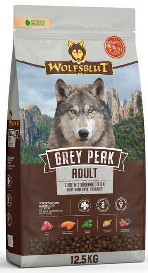 Wolfblut Grey Peak - koza i bataty 12,5kg
