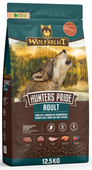 Wolfblut Hunters Pride bażant i kaczka 12,5kg