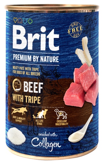 Brit Premium by Nature Beef with Tripe 400g 35444-uniw
