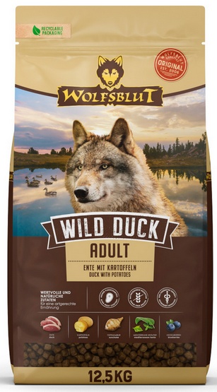 Wolfblut Wild Duck kaczka i bataty 12,5kg