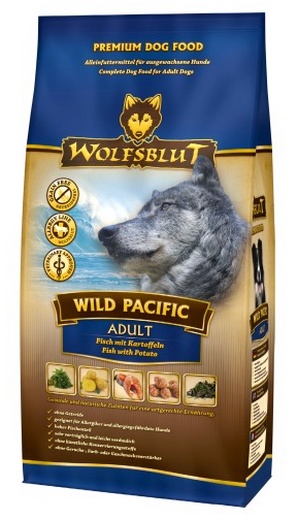 Wolfblut Wild Pacific ryby i ziemniaki 12,5kg