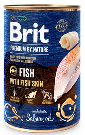 Brit Premium by Nature Fish with Fish Skin 400g 35449-uniw