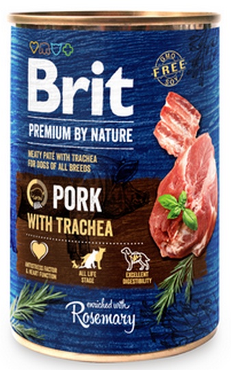 Brit Premium By Nature Pork With Trachea 400 g