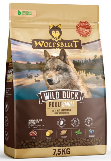 Wolfblut Wild Duck Small Breed 7,5 kg