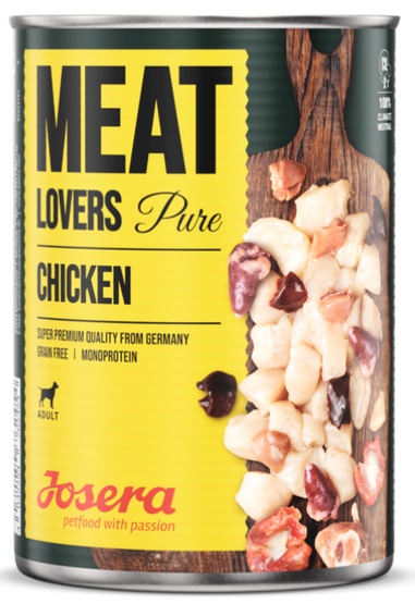Josera Josera Meatlovers Pure 6 x 400 g Kurczak