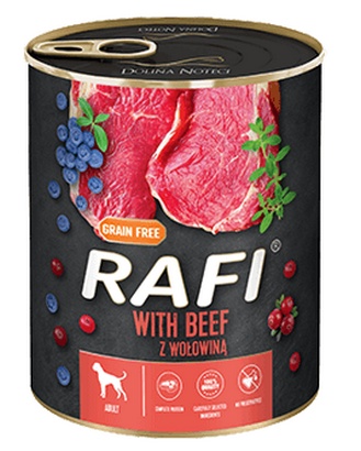 Dolina Noteci Rafi z wołowiną 800g 41868-uniw