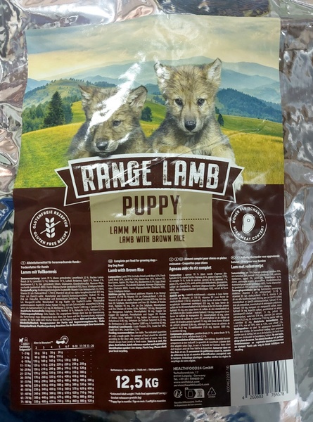 Wolfblut Range Lamb jagnięcina i ryż 12,5kg puppy