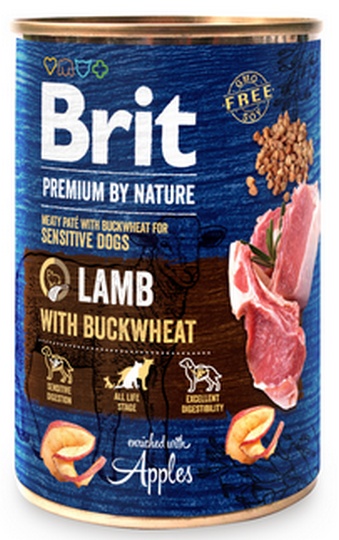 Brit Premium by Nature MIX SMAKÓW 12x400g