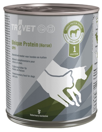 Trovet Unique Protein UPH Konina dla psa i kota puszka 800g DLA ZAMÓWIEŃ + 99zł GRATIS!
