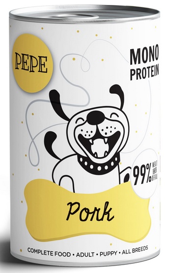 PEPE MONO PROTEIN Pork (wieprzowina) 400g