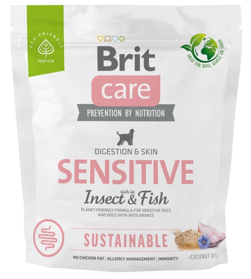 Care Dog Sustainable Sensitive Insect Fish 1kg