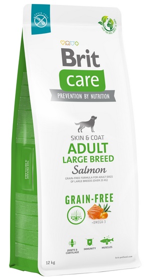 Brit Care Grain-free Adult Large 12 kg Salmon 