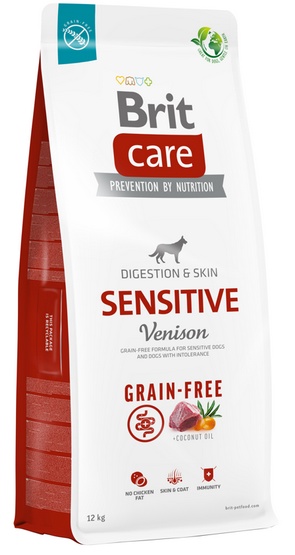 Brit Care Dog Grain-Free Sensitive 12 kg Venison 
