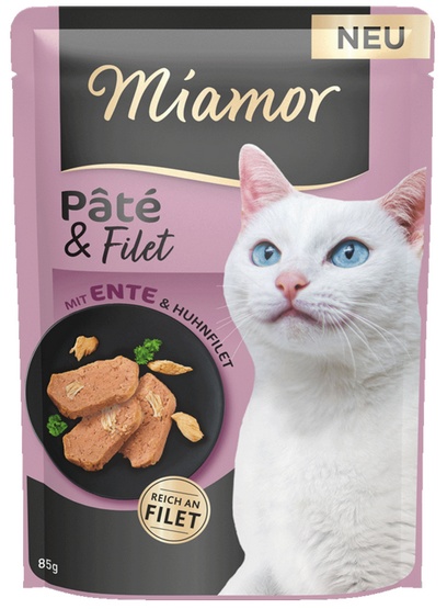 MIAMOR Pate and Filet with Duck kawałki filetów z kaczką 85 g