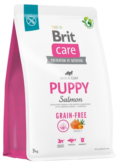 Brit Care Dog Grain-Free Puppy 3 kg Salmon
