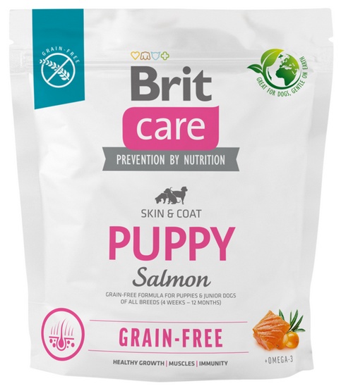 Brit Care Dog Grain-Free Puppy 1 kg Salmon
