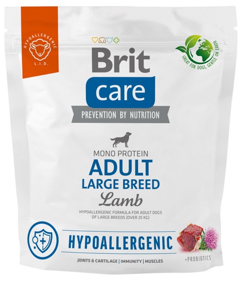 Brit Care New Adult Large Breed Lamb & Rice 1kg
